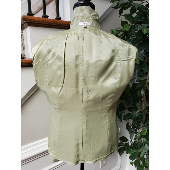 Reba Women's Cream Polyester/Cotton Casual Coat - Picture 6 of 11